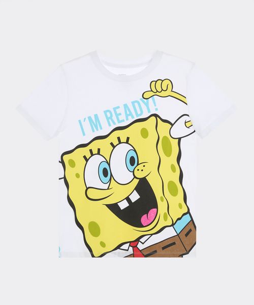 Playera de Licencia Bob Esponja de  Niño Infantil