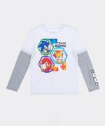 Playera de Licencia Sonic de Niño Infantil
