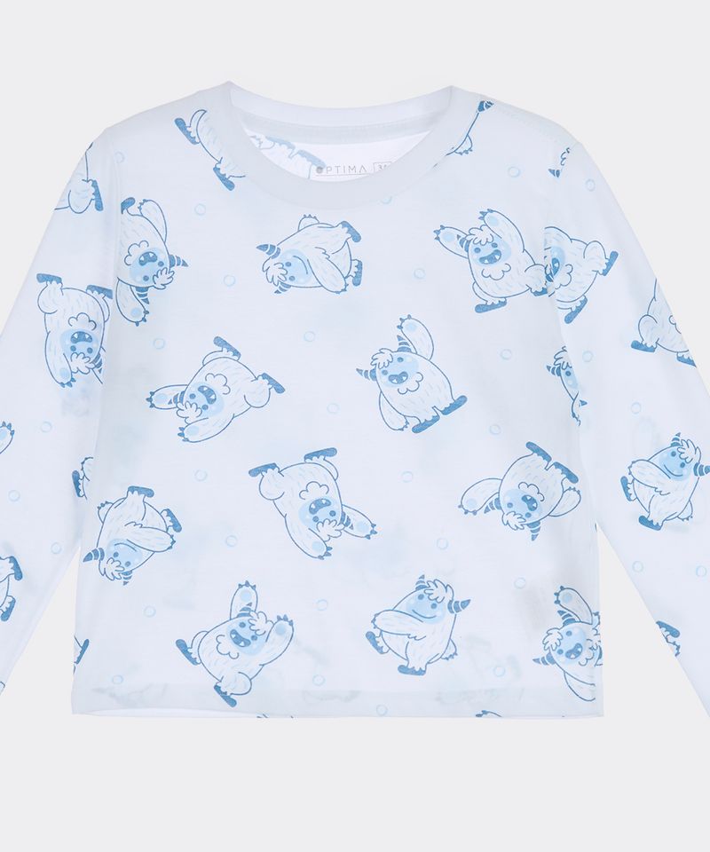 Playera Manga Larga de Bebo Años