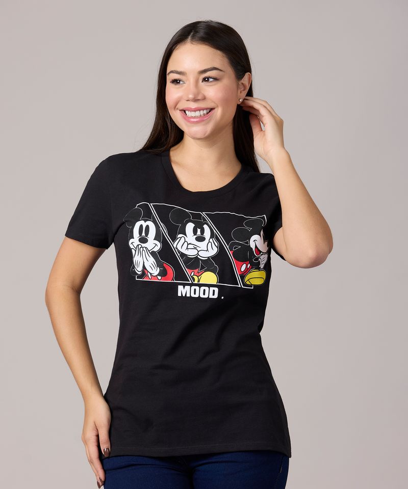 Playera de Licencia Lilo Y Stitch de Dama