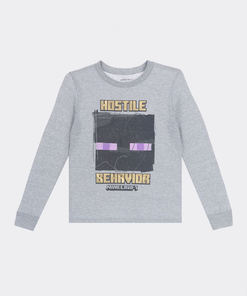 Playera de Licencia Minecraft de Niño Infantil