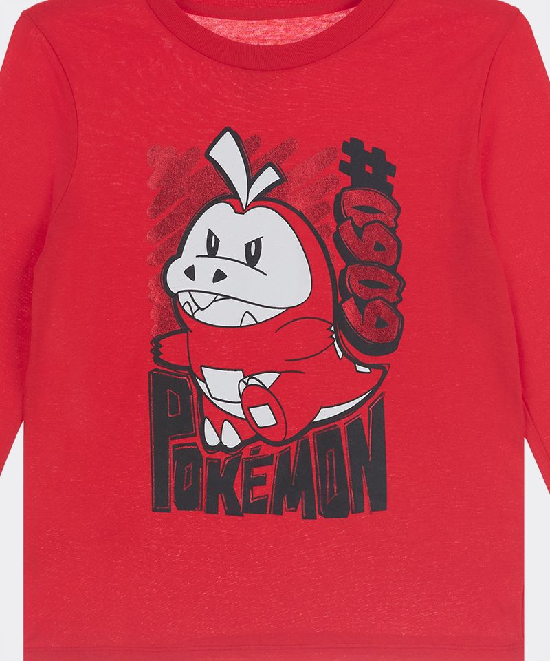 Playera de Licencia Pokemon de Niño Infantil