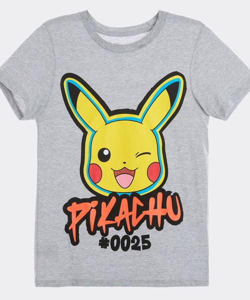 Playera de Licencia Pokemon de  Niño Juvenil