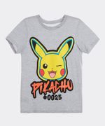 Playera de Licencia Pokemon de Niño Juvenil