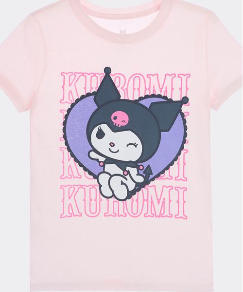 Playera de Licencia Kuromi de  Niña Infantil