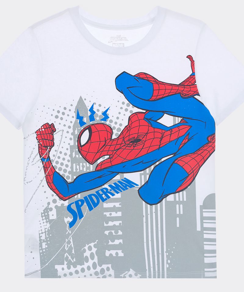Playera de Licencia Spiderman de Niño Infantil