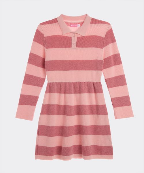 Vestido Manga Larga  de  Niña Infantil