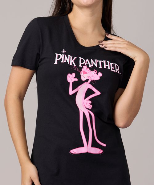 Playera de Licencia Pink Panter de  Dama