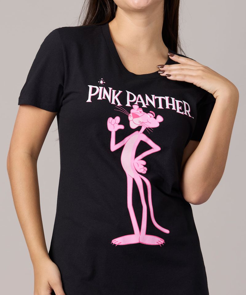 Playera de Licencia Pink Panter de Dama