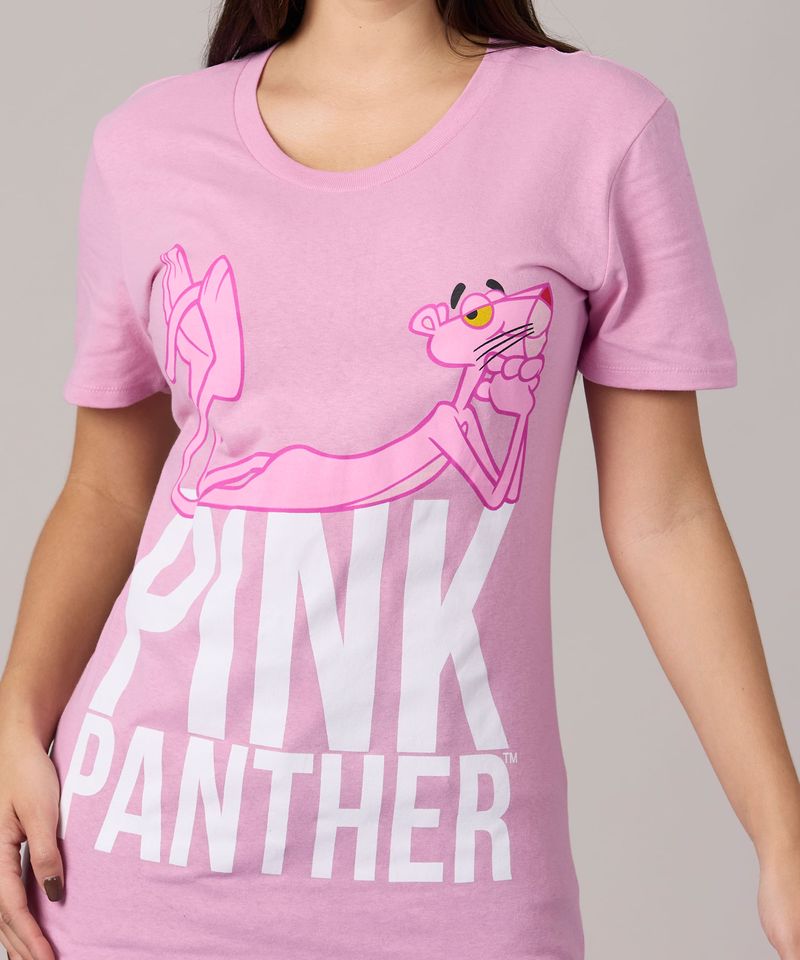 Playera de Licencia Pink Panter de Dama