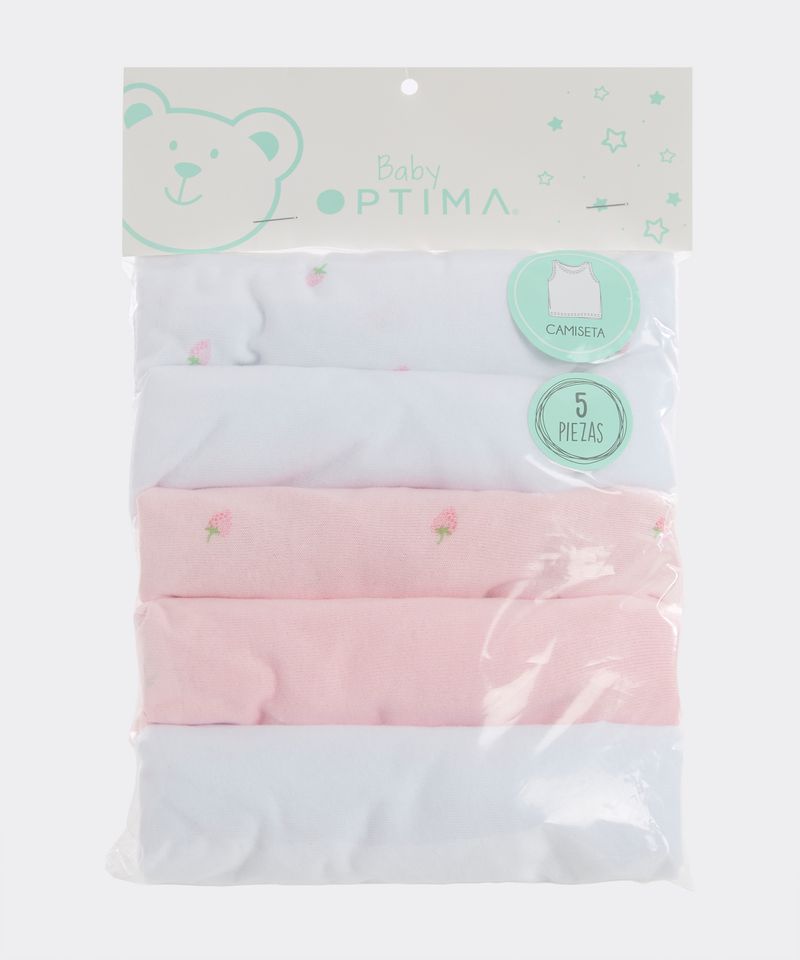 5 Pack Camisetas de Beba Años