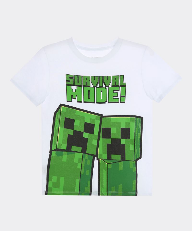 Playera de Licencia Minecraft de Niño Infantil