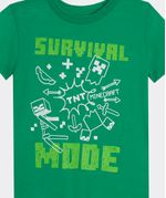 Playera de Licencia Minecraft de Niño Infantil