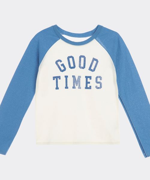 Playera Manga Larga  de  Niña Infantil