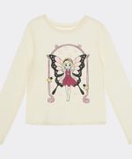 Playera Manga Larga de Niña Infantil