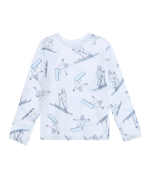 Playera Manga Larga  de  Niño Infantil