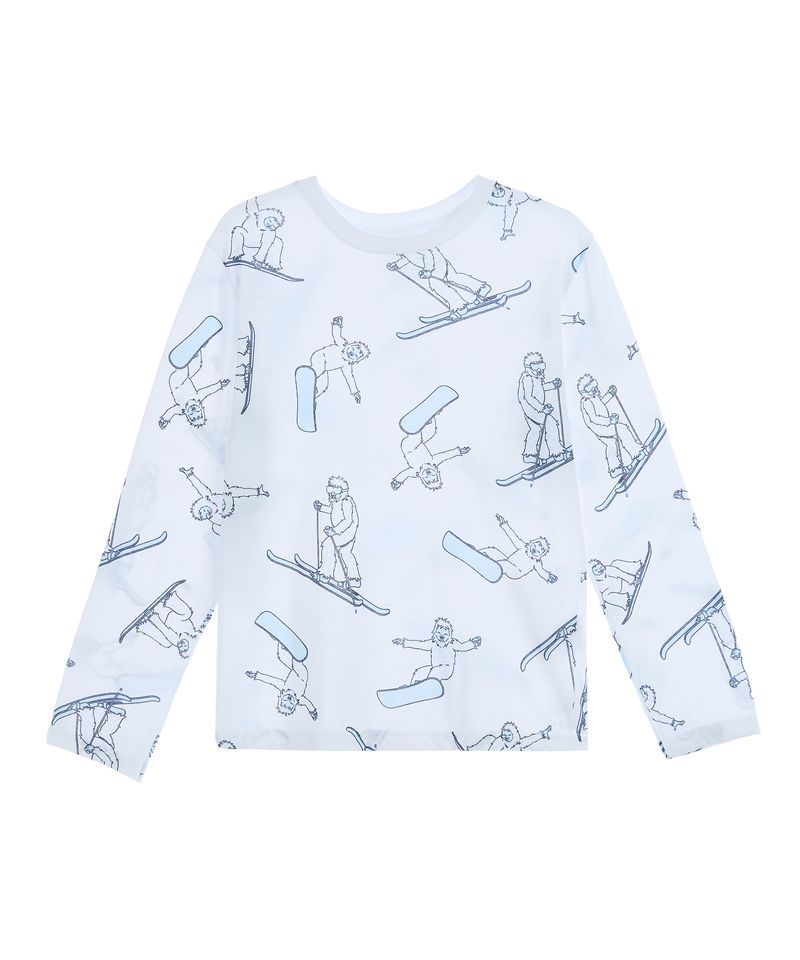 Playera Manga Larga de Niño Infantil