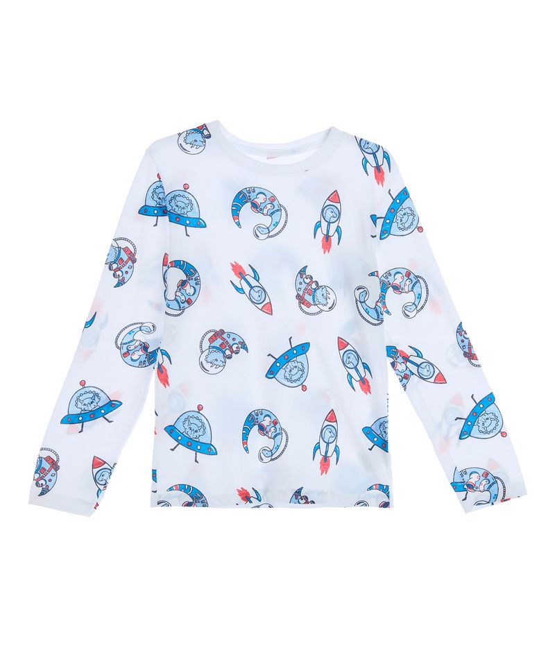 Playera Manga Larga de Niño Infantil