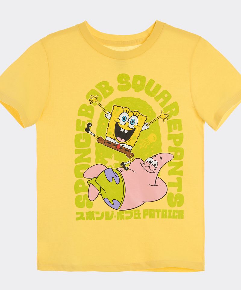 Playera de Licencia Bob Esponja de Niño Infantil