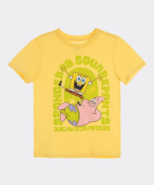 Playera de Licencia Bob Esponja de  Niño Infantil