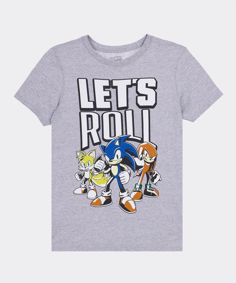 Playera de Licencia Sonic de Niño Juvenil