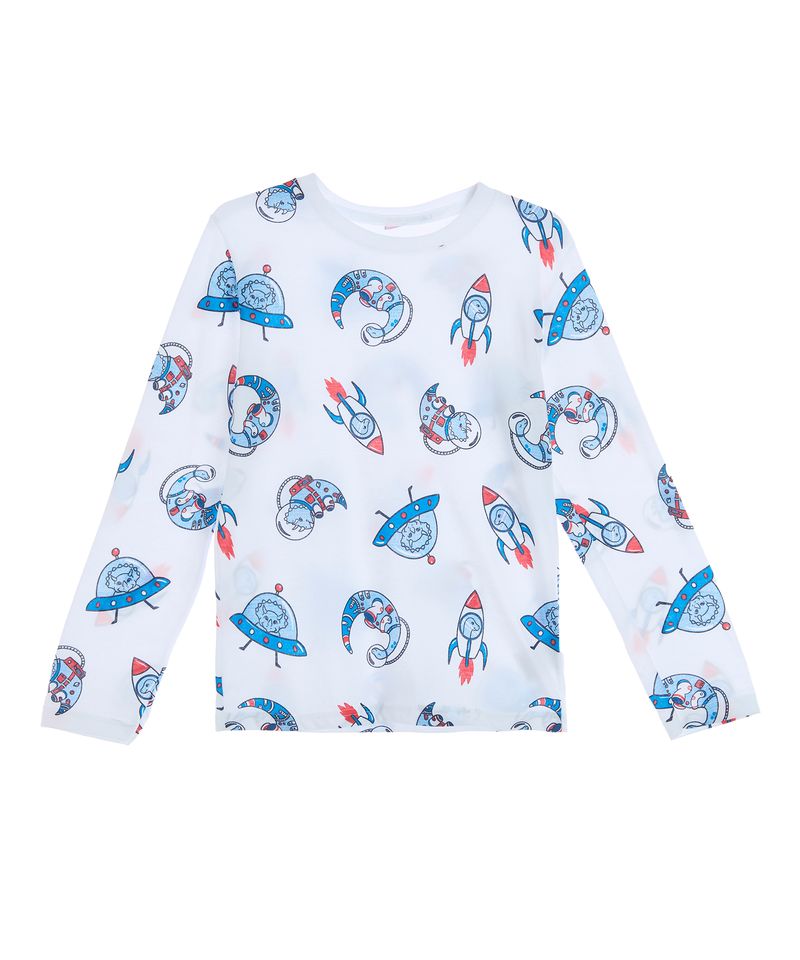 Playera Manga Larga de Bebo Años