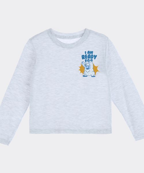 Playera Manga Larga  de  Bebo Años