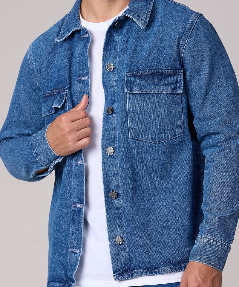 Sobre Camisa de Mezclilla Caballero