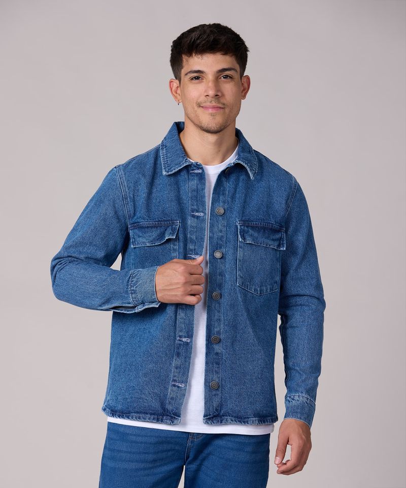 Sobre Camisa de Mezclilla Caballero