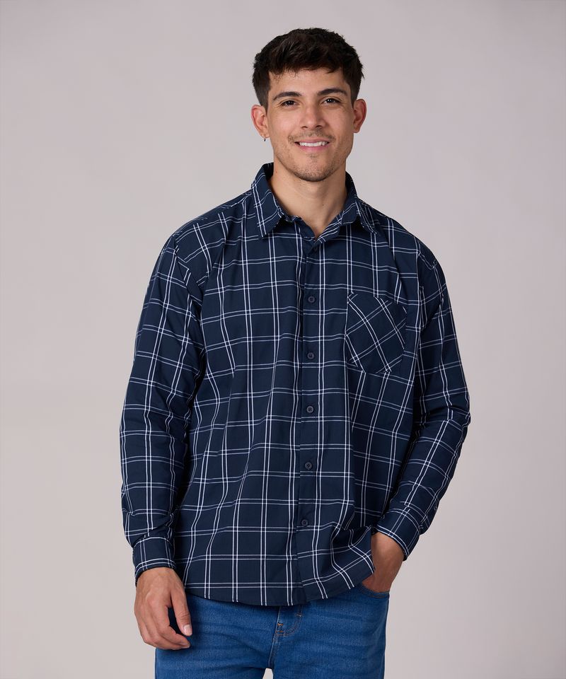 Camisa Manga Larga de Caballero