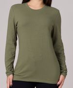 Playera Manga Larga de Dama