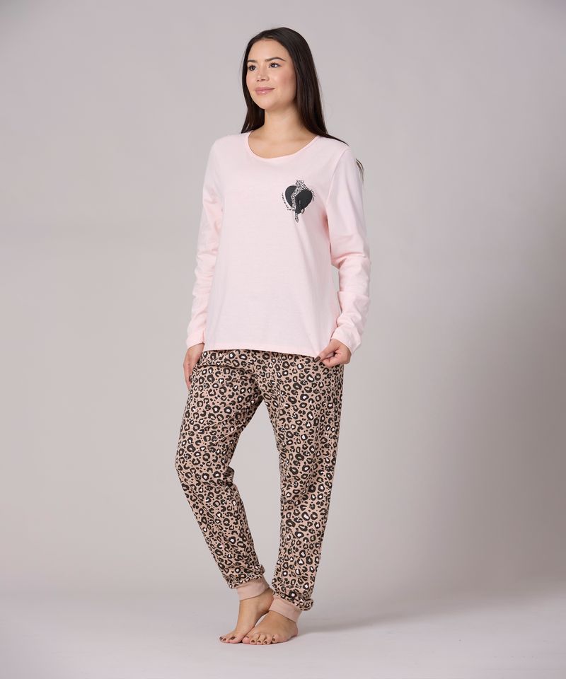 Set Pijama Pantalón y Playera de Dama