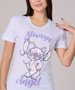 Playera de Licencia Lilo Y Stitch de Dama
