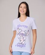 Playera de Licencia Lilo Y Stitch de Dama