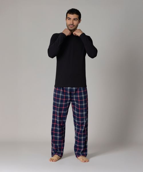 Set Pijama Polar  de  Caballero