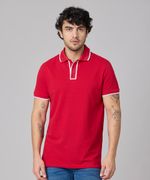 Playera Polo Manga Corta  de  Caballero