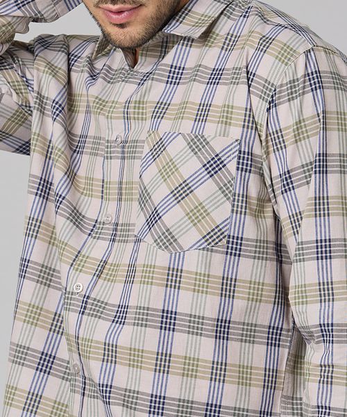 Camisa Manga Larga  de  Caballero