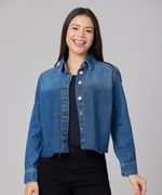 Sobre Camisa  de  Mezclilla Dama