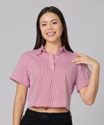 Blusa Manga Corta  de  Dama