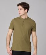 Playera Henley  de  Caballero