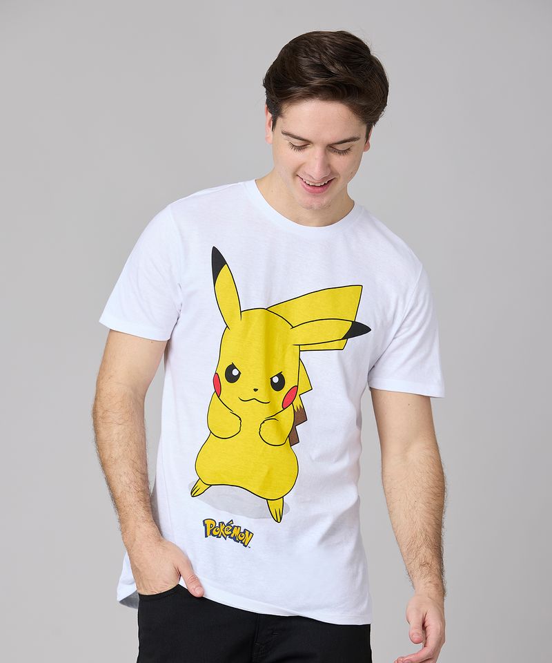 Playera de Licencia Pokemon de  Caballero