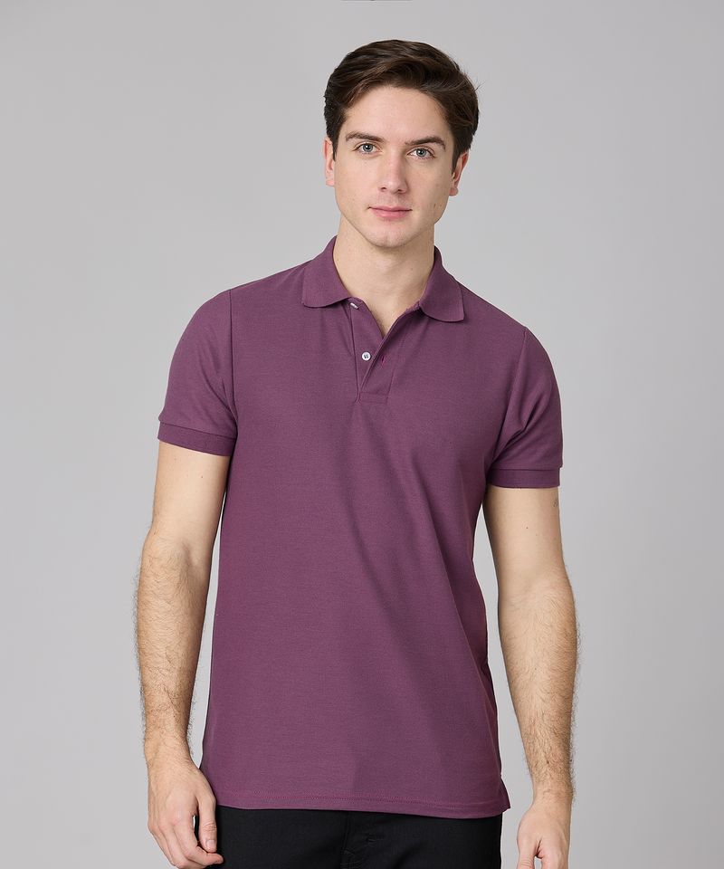 Playera Polo Manga Corta  de  Caballero