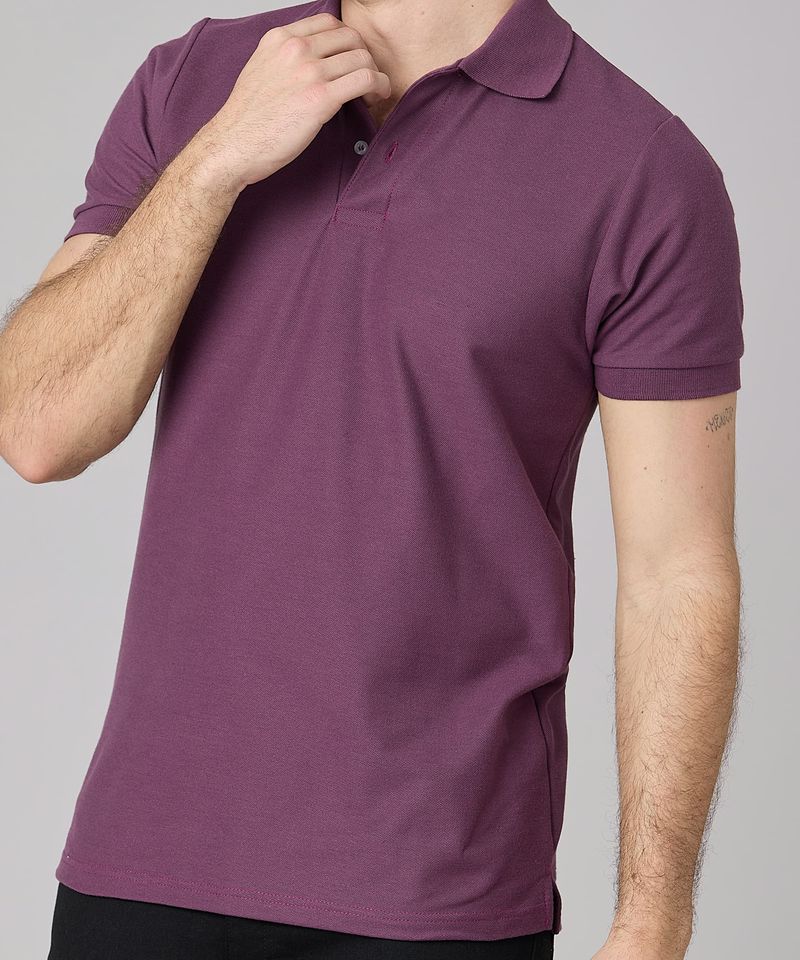 Playera Polo Manga Corta  de  Caballero