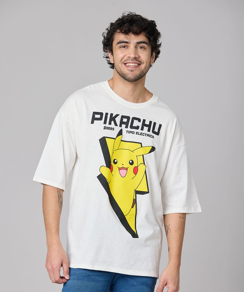 Playera de Licencia Pokemon de  Caballero