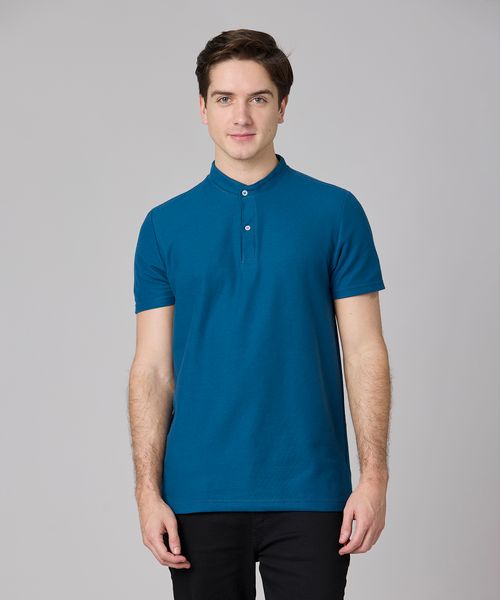 Playera Henley  de  Caballero
