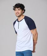 Playera Henley  de  Caballero