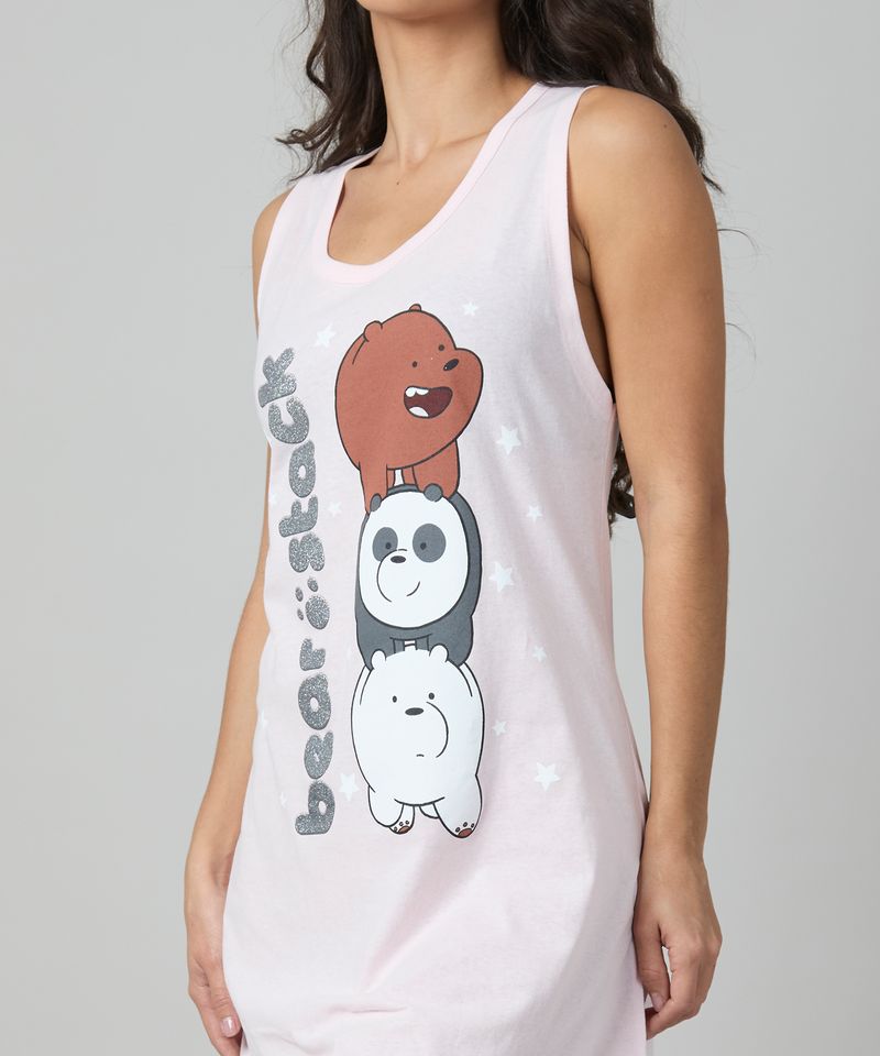 Camisón Sin Mangas We Bare Bears de  Dama