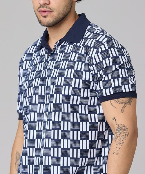 Playera Polo Manga Corta  de  Caballero