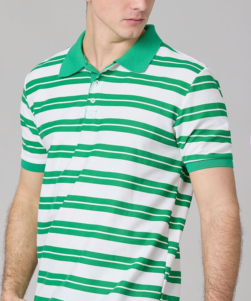 Playera Polo Manga Corta  de  Caballero