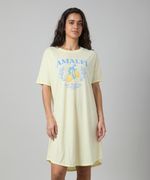 Camisón Manga Corta  de  Dama